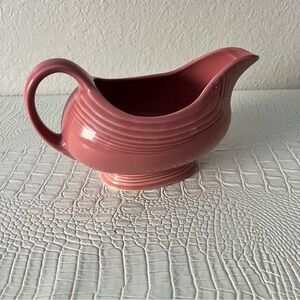 Fiestaware Pink Gravy Boat